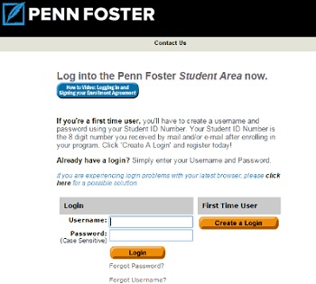 What is Penn Foster Login